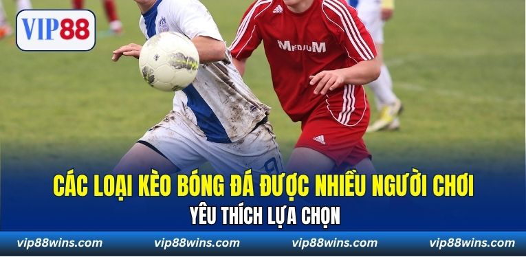Các loại kèo bóng đá được nhiều người chơi yêu thích lựa chọn