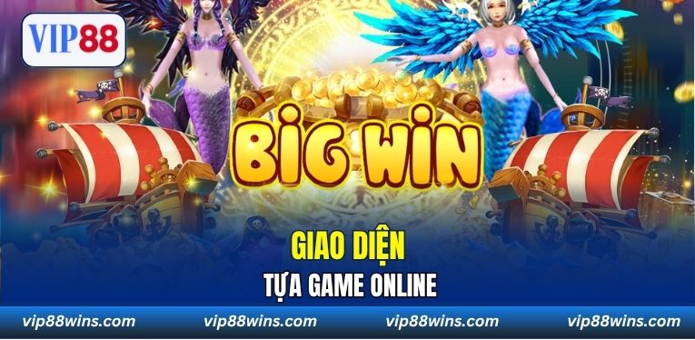 Giao diện tựa game online